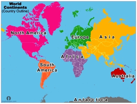 Map Of The Whole World