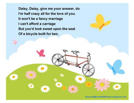 daisy bell bicycle built for two