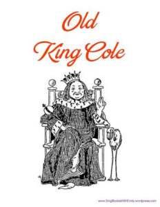 old king cole book for sbwe cover only